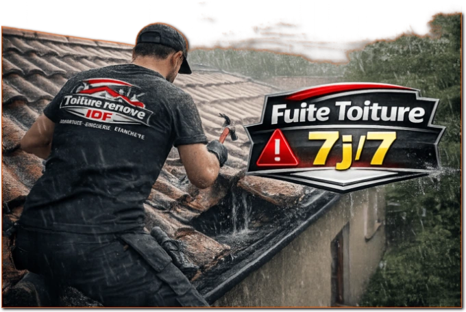 Fuite Toiture Couvreur IDF